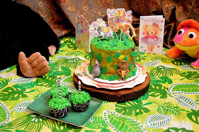 Jungle Safari Birthday Cake by Sara's Baked Creations