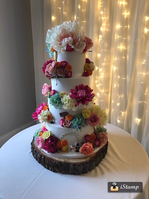 Hidden Secrets - Wedding Cake by Tanya Holt of Dainty Delights House of Cake