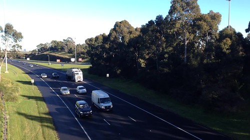 Eastern Freeway at Bulleen Road