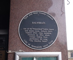 Balmbra's Music Hall, Wheatsheaf Public House and music room, Newcastle ...