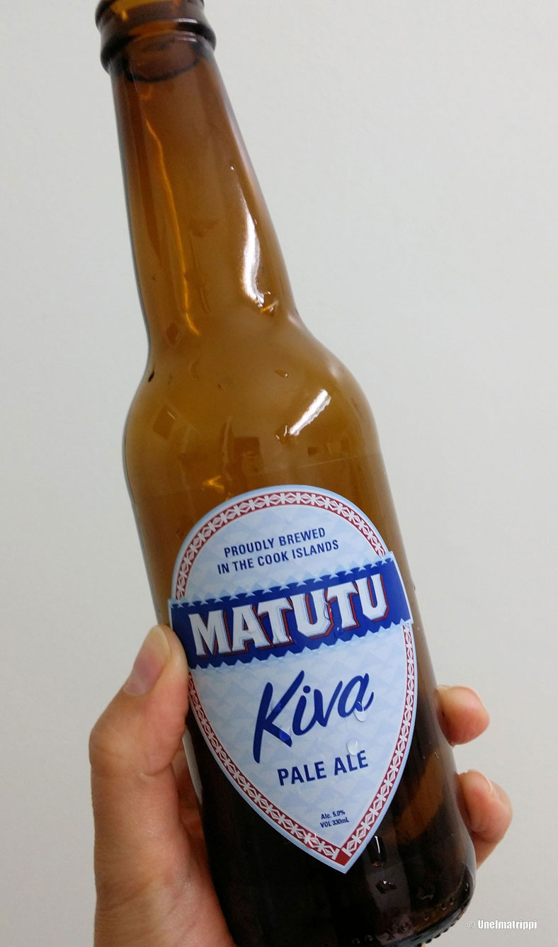 Kiva pale ale, Rarotonga, Cookinsaaret