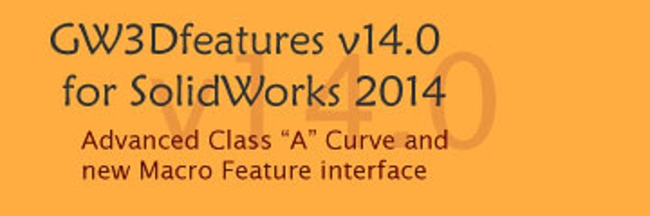 GeometryWorks 3D Features V14.0 for SolidWorks 2014 32bit 64bit