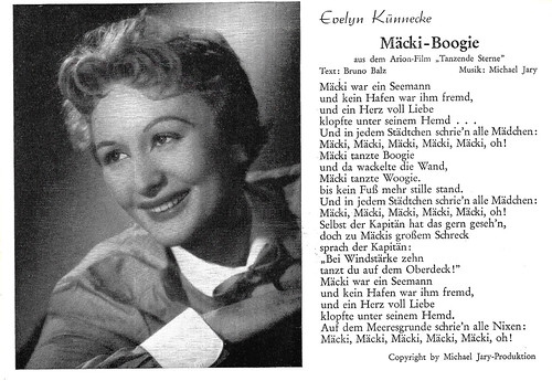 Evelyn Künneke in Tanzende Sterne (1952)