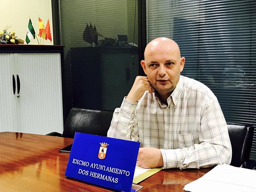 Paco Rodríguez en rueda de prensa de junta de gobierno local