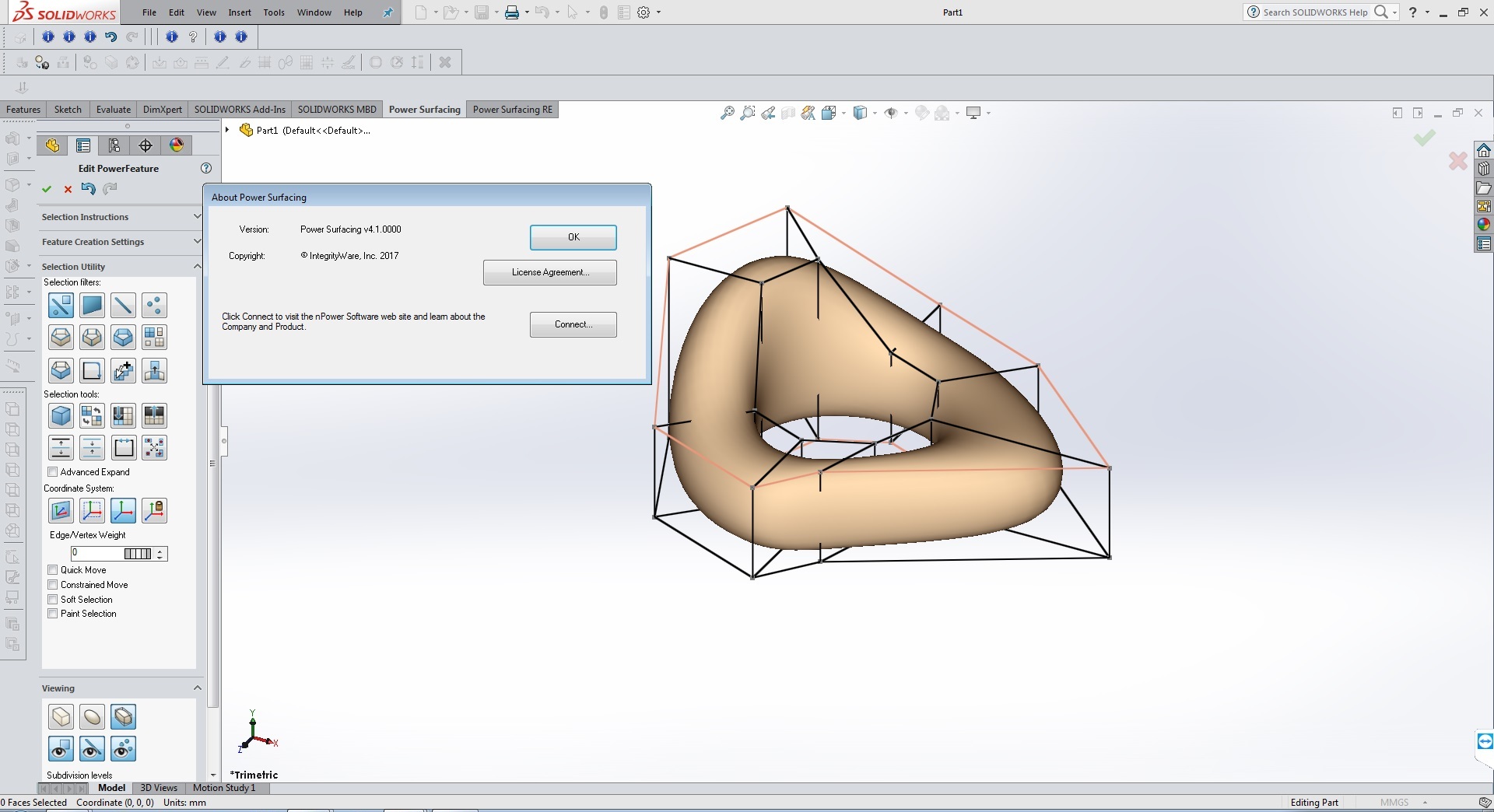 Design with PowerSurfacing RE v2.4-4.1 for SolidWorks 2012-2017 64bit