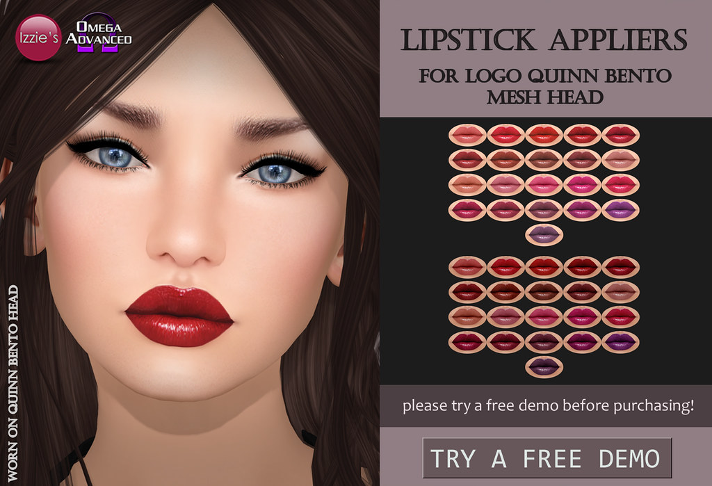LOGO Quinn Lipstick Appliers - SecondLifeHub.com