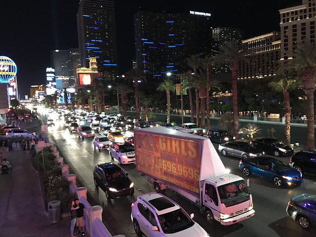 The Strip at nght