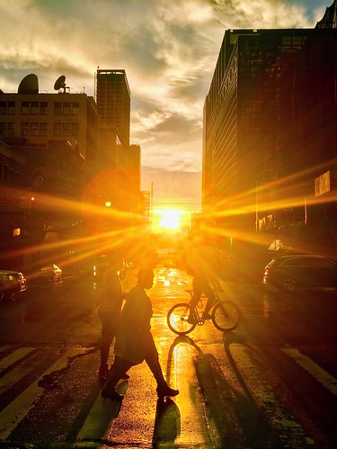 gothamist gotham manhattan sunset newyorkcity nyc