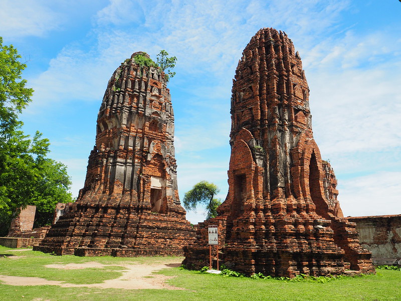 P6222651 ワット・マハータート(Wat Mahathat/วัดมหาธาตุ) アユタヤ タイ thailand 世界遺産