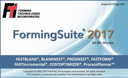 FormingSuite the FTI 2017 software
