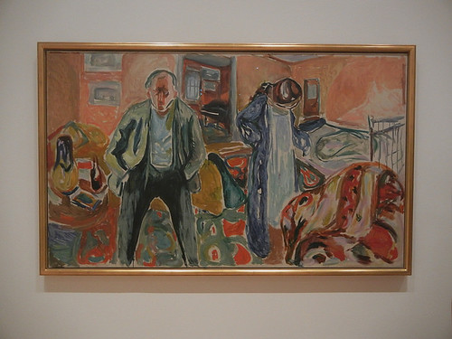 DSCN9112 _ The Artist and His Model, 1919-21, Edvard Munch, SFMOMA