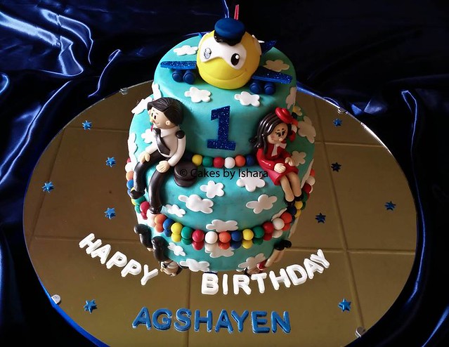 Plane Themed Cake from Cakes by Ishara