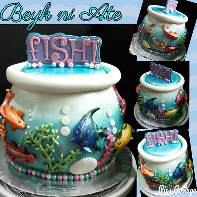 Fish Bowl Cake by Annabelle Cortez San Pedro of BEYK NI ATE