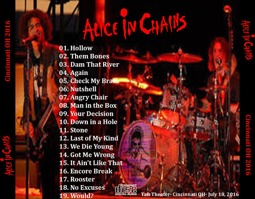 ALICE IN CHAINS CINCY 2016-07-18 B