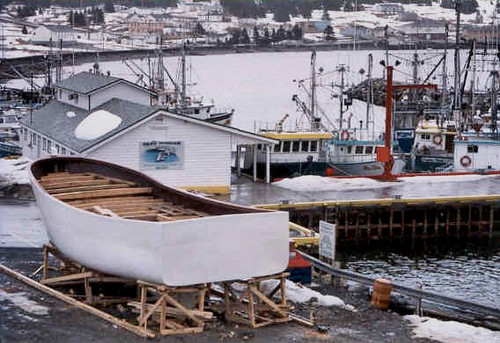 newfoundland boats harbour winter