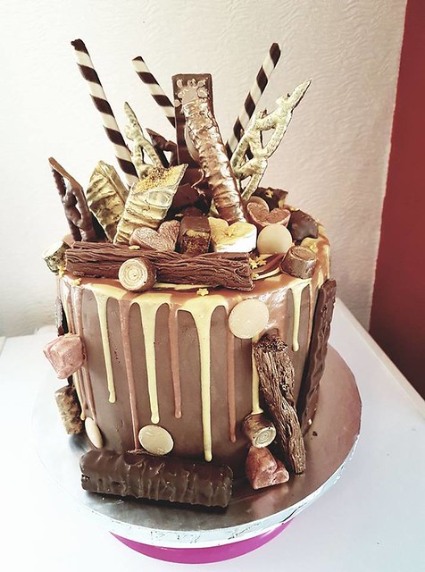 Chocolate Overload Drip Cake by Jacqui Sue Brown of Cake Maid