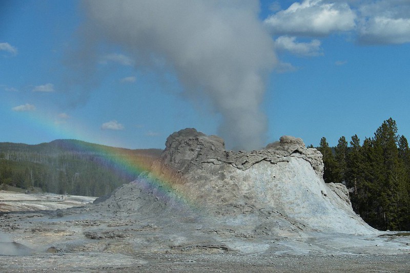 Yellowstone Park Vulkan