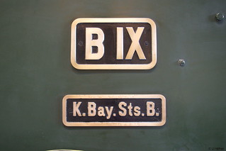 1000 Schnellzug-Dampflokomotive Bayerische B IX _h
