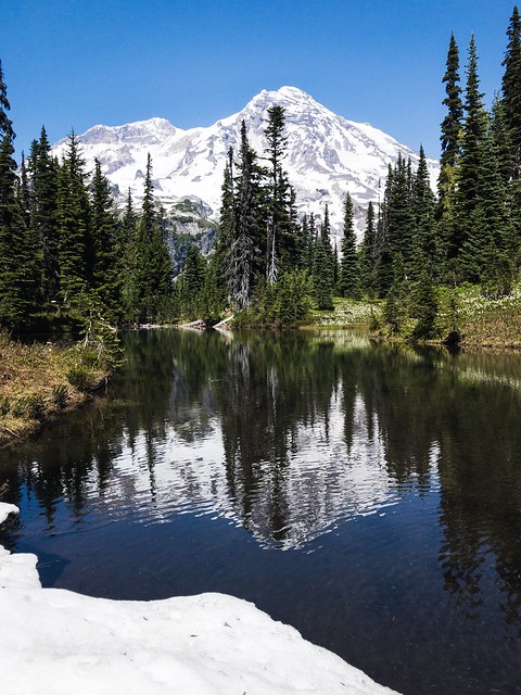 Mirror Lakes, Mt Rainier National Parks