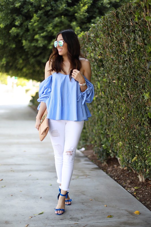 shop blush elegance,summer style,off the shoulder top,ootd,zero uv,fashion blogger,lovefashionlivelife,joann doan,style blogger,stylist,what i wore,my style,fashion diaries,outfit,orange county,oc blogger,oc fashion blogger,asian blogger,bell sleeves,summer top