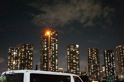 辰巳第1PAは有数の都内ドライブ夜景スポット