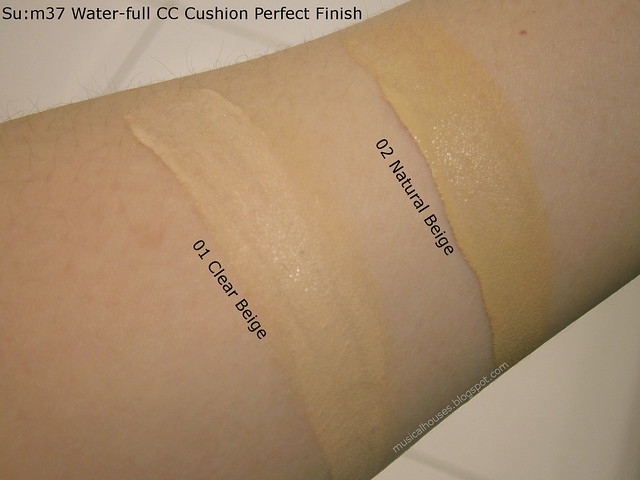 Sum37 Water-full Swatches CC Cushion Perfect Finish