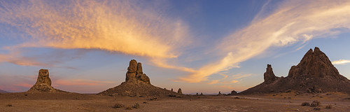 california unitedstates us tronapinnacles trona ridgecrest desert pinnacles geology sunset sky colorful clouds