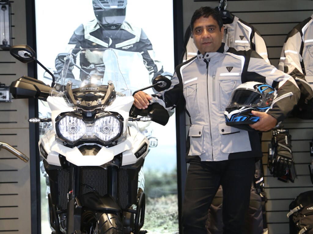 Mr. Vimal Sumbly with the all new Tiger Explorer XcX