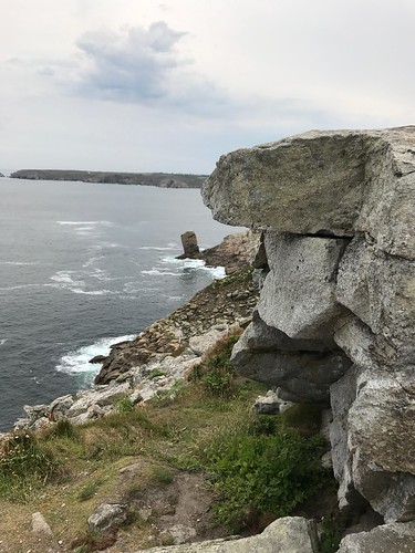 pointederaz view cliff ocean atlantic france brittany bretagne hiking balade coast trail