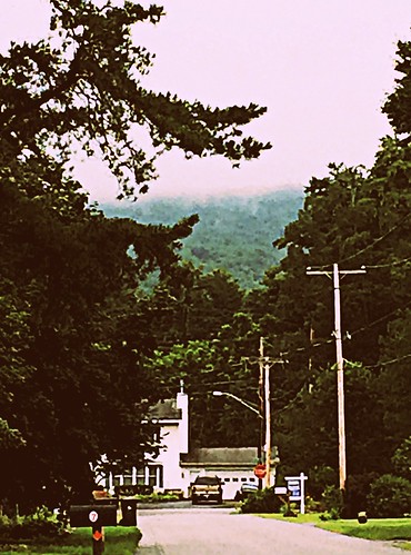 home westmountain trees street quotes queensburyny fog mountains road travel mailbox july summer rain telephonepoles