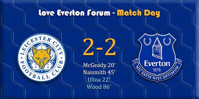 Everton v Leicester banner
