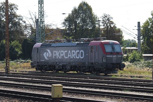 pkp polskiekolejepaństwowe pkpcargo train zug pociag eu46507 193507 eu46 siemensvectron baureihe193