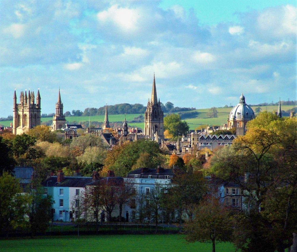 Oxford spires from South Park.. Credit anataman