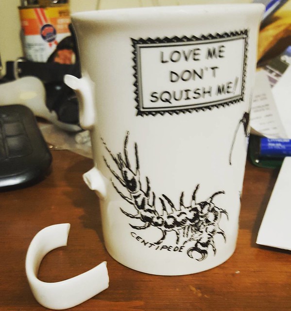 Farewell to my favourite coffee mug — the bug mug