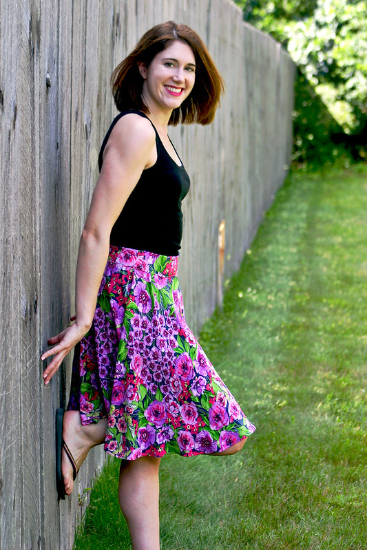 Floral Tania Culottes - Sew Wrong