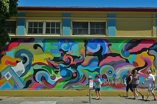 Sunday Streets Mission - School mural
