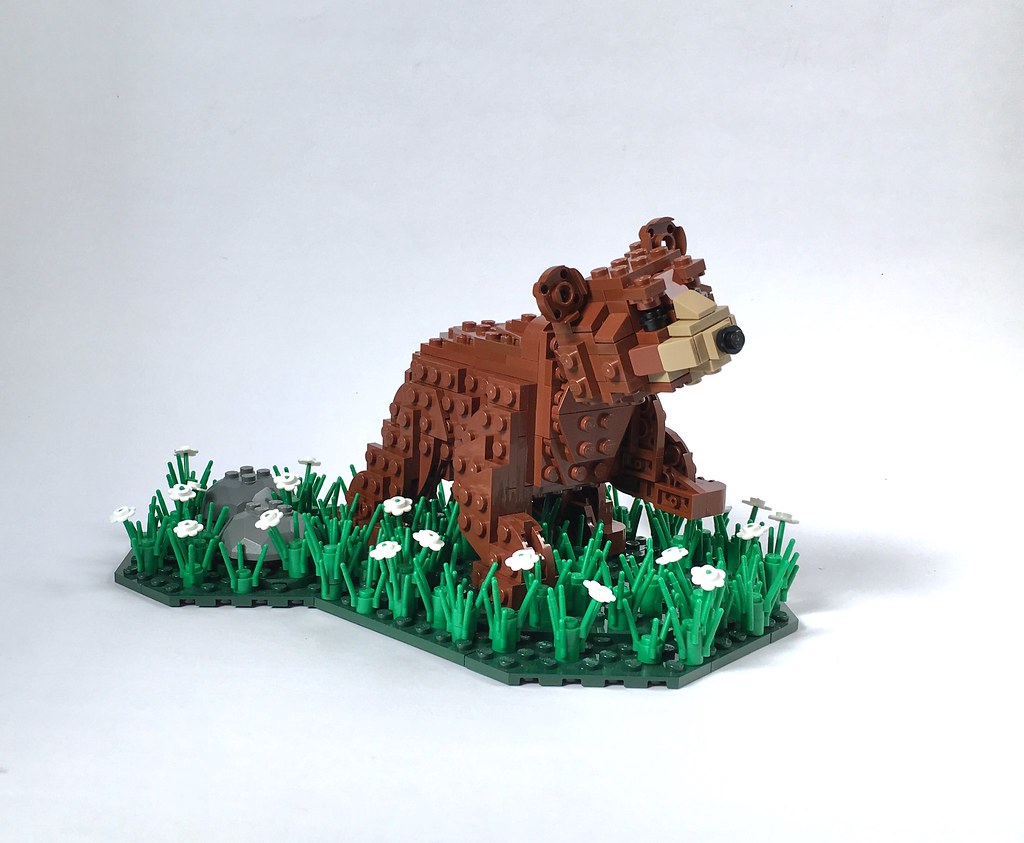 Bear Cub (custom built Lego model)