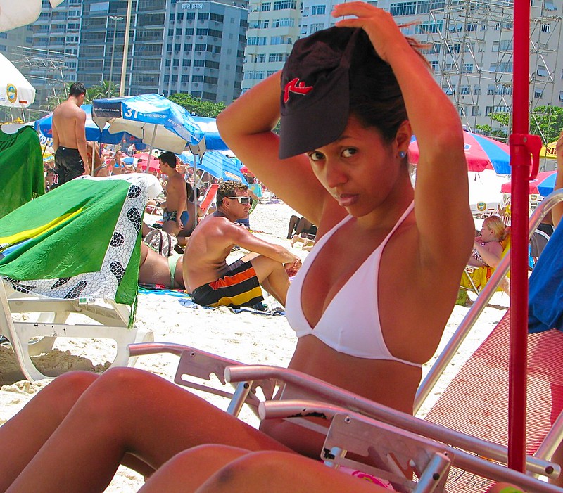 Copacabana beautiful beach babes