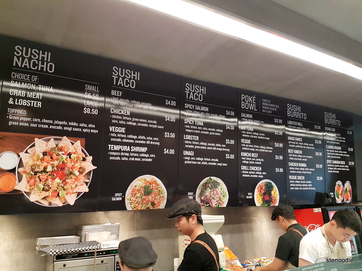 Mi'hito Sushi Laboratory menu and prices