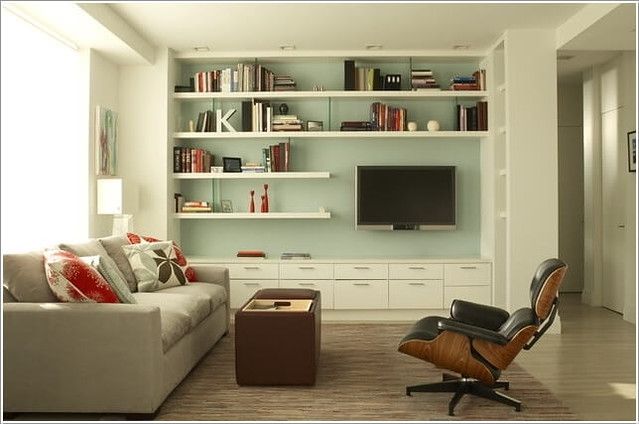 Design an Interesting and Chic TV Wall