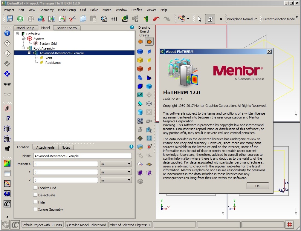Working with Mentor Graphics FloTHERM Suite 12.0 Win Linux x64
