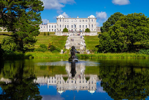 marcial bernabeu bernabéu ireland irlanda enniskerry powerscourt gardens jardines mansion pound estanque reflejos reflections