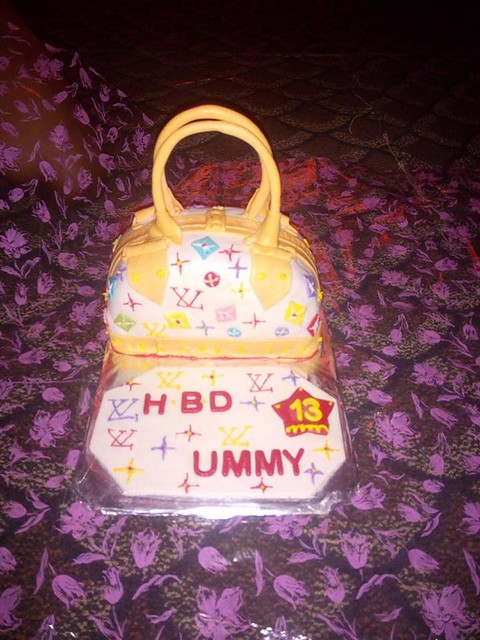 LV Bag Cake by Fatima Abubakar Sheriff
