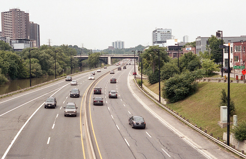 The DVP Looking North