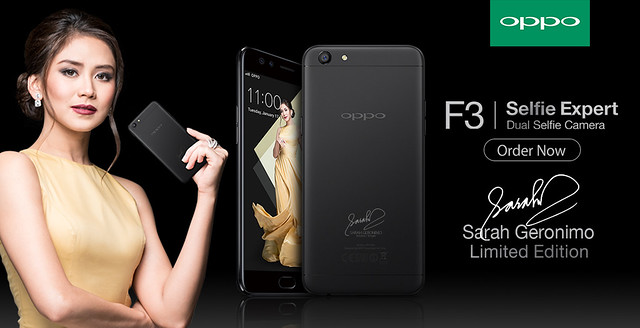 #OPPOSarahG Limited Edition F3 Smartphone