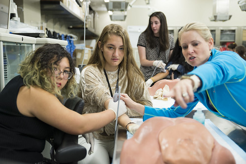 HEAL Students Visit Skills Lab