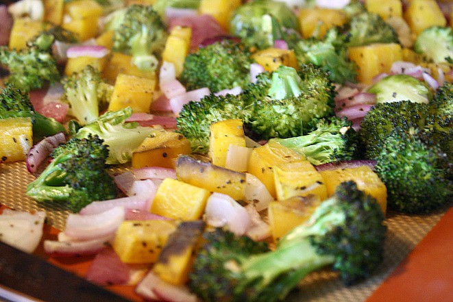 Healthy Turkey Roasted Veggie Quinoa Bowl