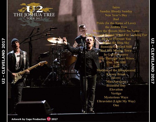 U2-Cleveland 2017 back