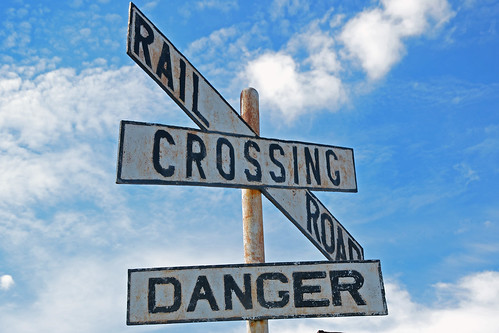 sign railroad indiana winamacindiana pennsylvaniarailroad raolroadcrossingsign