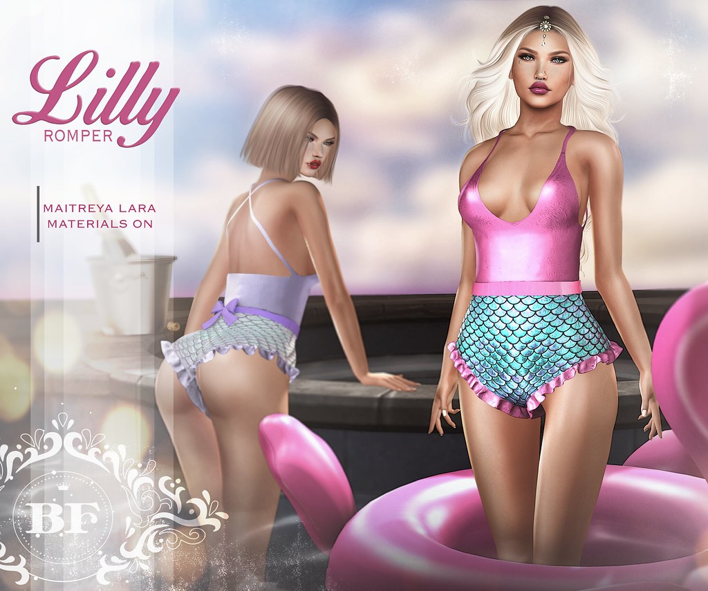 .BF. Lilly Romper at Tres Chic - SecondLifeHub.com